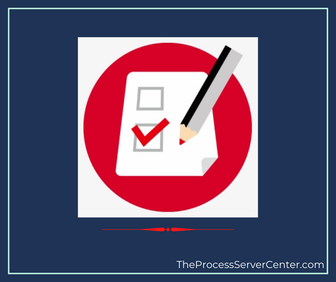 Process Service Worksheet