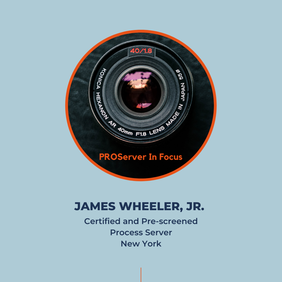 jim wheeler process server with PROServer list