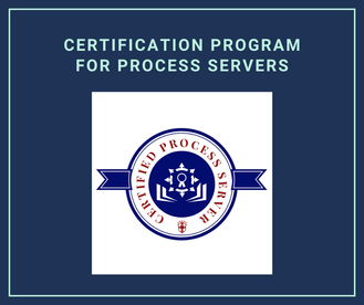 Certification Program for Process Servers Nationwide