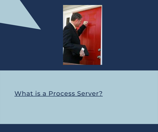 What is a Process Server?